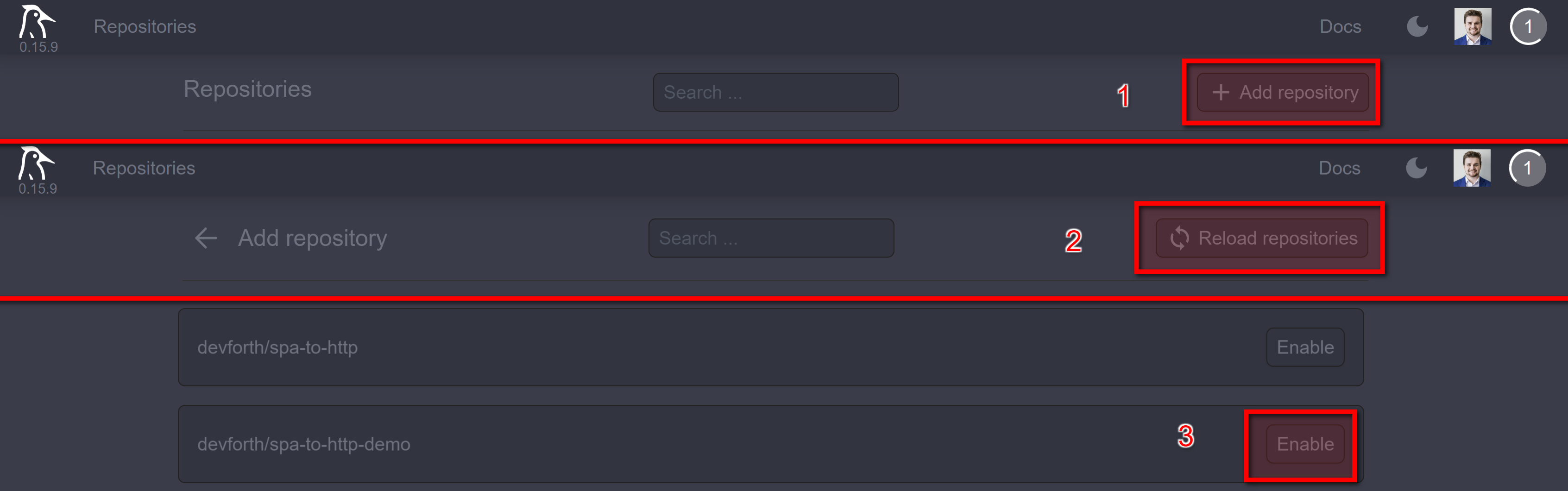 Dookerized deploy setup using Woodpecker CI and Harbor registry